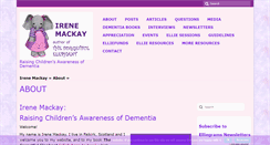Desktop Screenshot of irenemackay.com